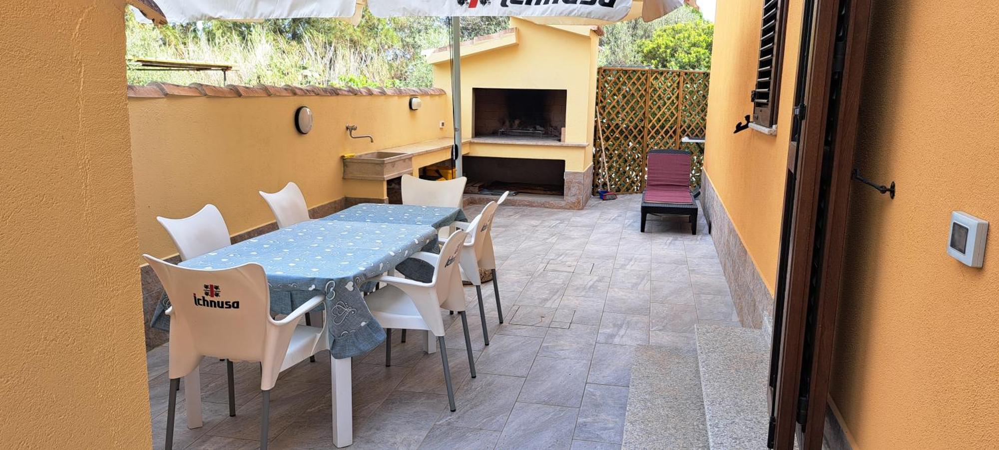 Ferienwohnung Casa Terra Del Sole Pula Exterior foto